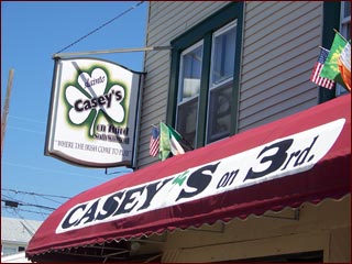Outside the show at Casey's In Wildwood