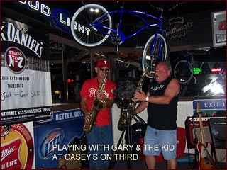 Gary And The Kid At Casey's On 3rd